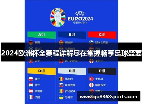 2024欧洲杯全赛程详解尽在掌握畅享足球盛宴